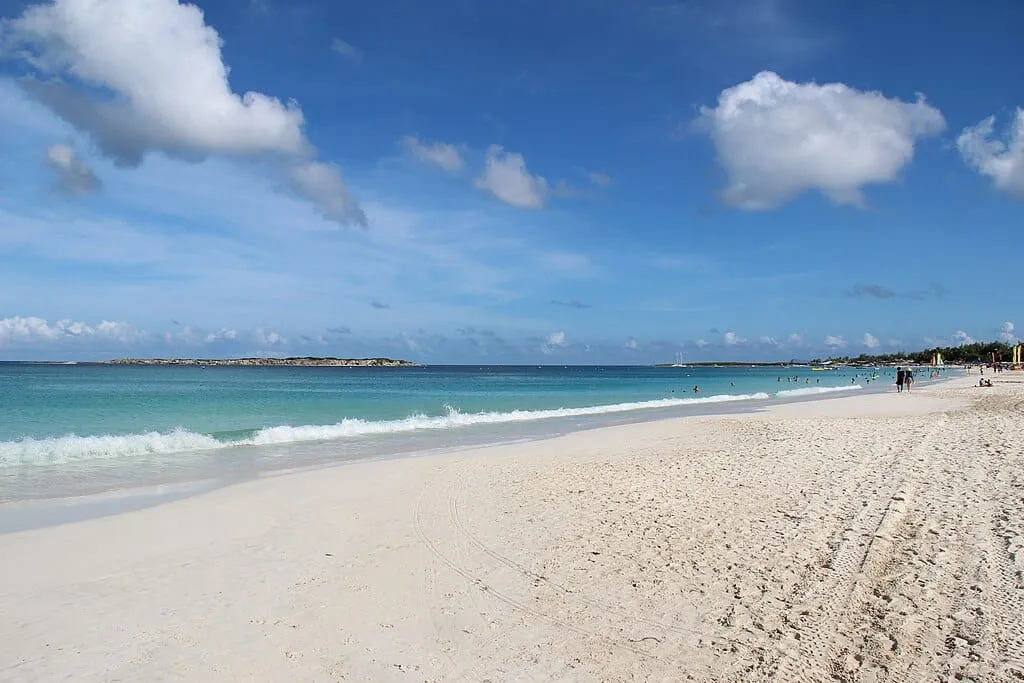 1024px Orient Bay SXM island in the Caribbean