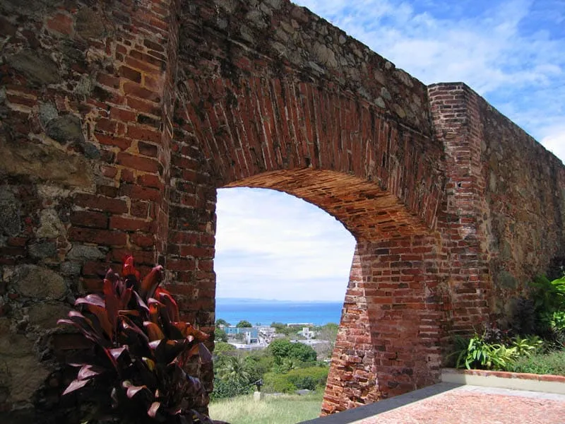 Fuerte de Vieques main gate