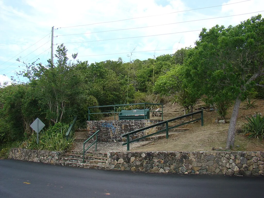 Drake's Seat overlooking Magens Bay
