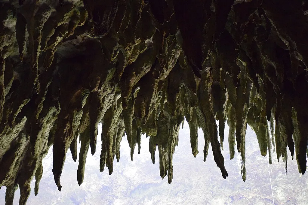 1024px Estalactitas en Parque Nacional de las Cavernas del Rio Camuy