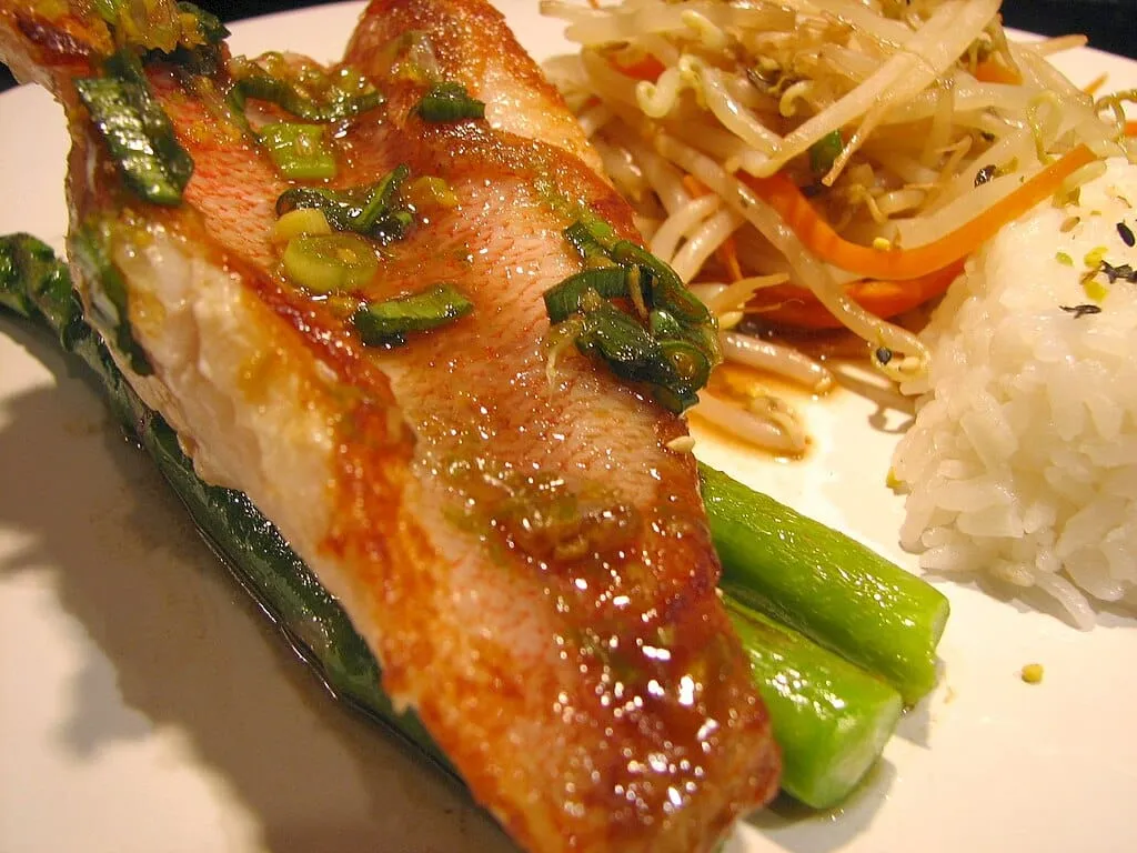 1024px Pan fried Red Snapper Fillet