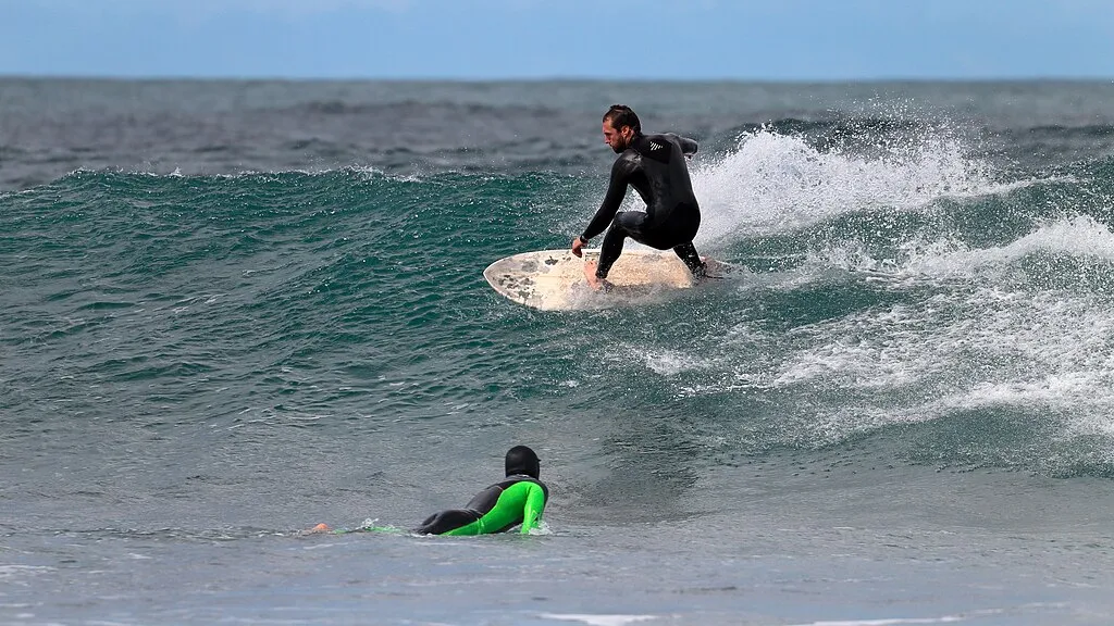 Surfing in Barbados