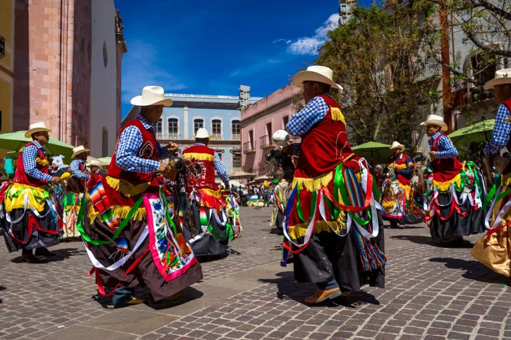 Traditional Festival on the Street of Puerto Rico