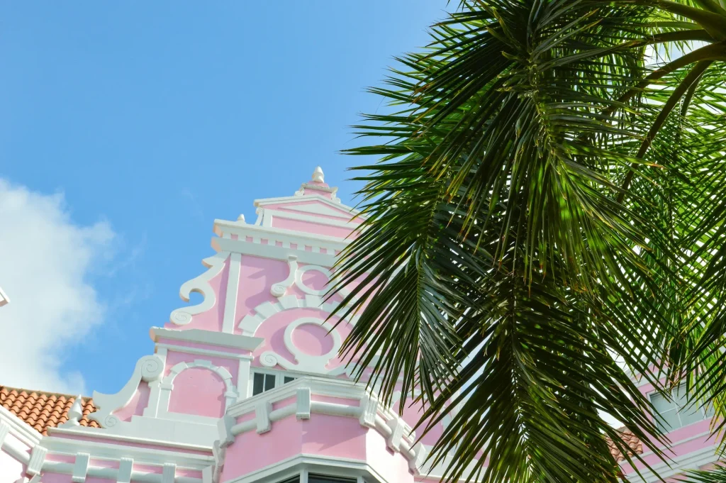Royal Plaza shopping mall in Oranjestad Aruba