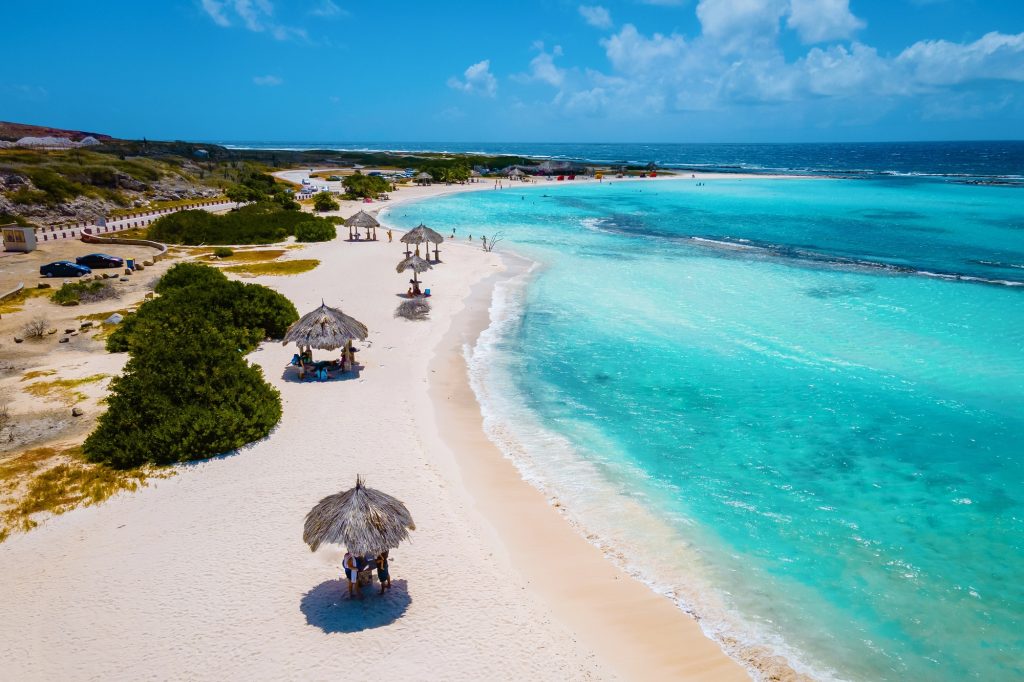 baby beach aruba palapa