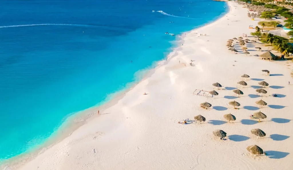 beautiful beach aruba eagle beach